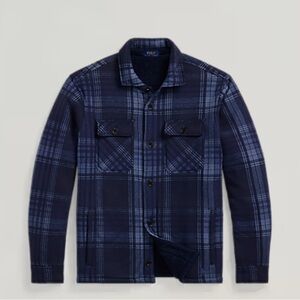 Polo by Ralph Lauren Men's Navy Plaid Jacket
